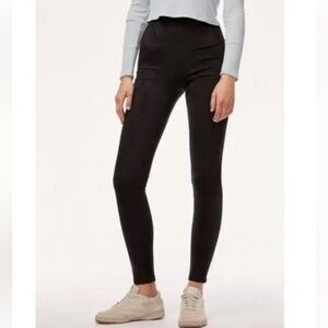 Aritzia Wilfred Free Faux Suede Leggings